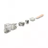 Moduł Keystone RJ45 gniazdo Cat.6A beznarzędziowe 90° DELOCK 90800