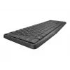 Logitech MK235 Trwały bezprzewodowy zestaw klawiatury i myszy w kolorze szarym