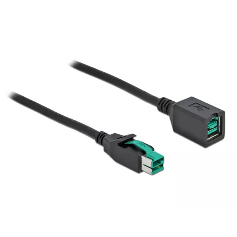 Przedłużacz USB z zasilaniem DeLOCK 85980 12 V 1 m