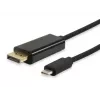 Kabel Equip USB Type-C do DisplayPort, wtyk męski–wtyk męski, 1,8 m, 1,8 m, USB Type-C, DisplayPort, męski, męski, prosty