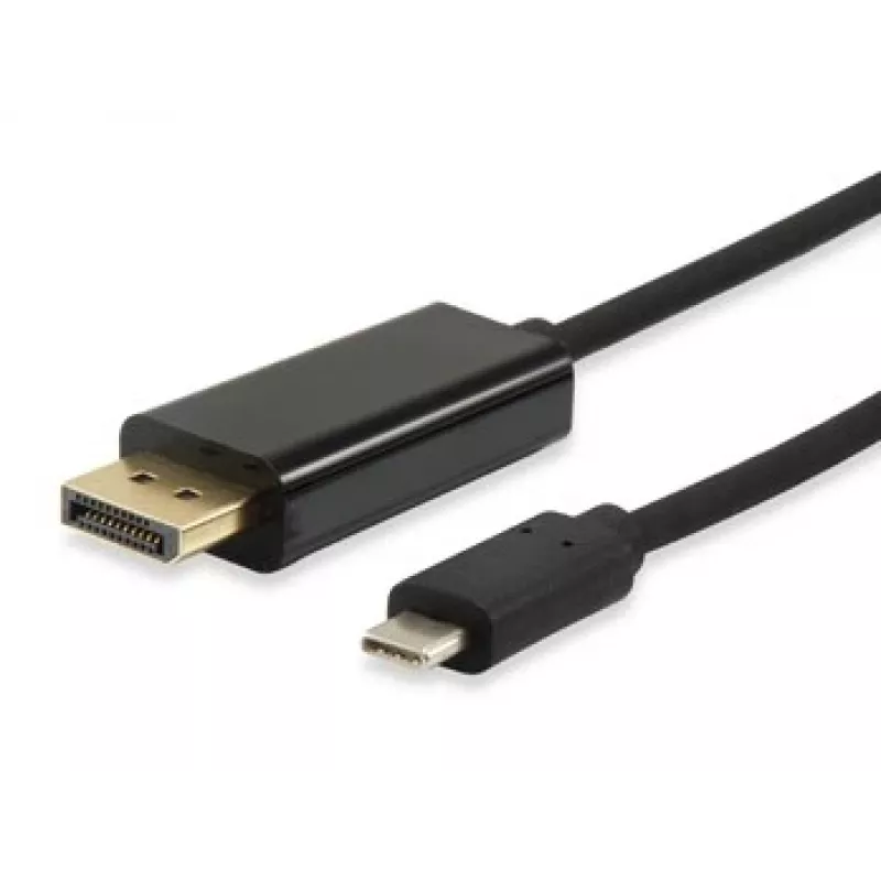 Kabel Equip USB Type-C do DisplayPort, wtyk męski–wtyk męski, 1,8 m, 1,8 m, USB Type-C, DisplayPort, męski, męski, prosty