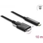 Kabel DELOCK 83632 — USB 2.0, USB-C na Micro-USB B, 10 m, Czarny