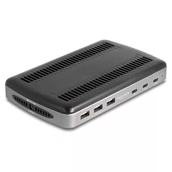 DeLOCK Stacja ładująca USB 3 x USB Type-C PD 3 x USB Type-A 112 W