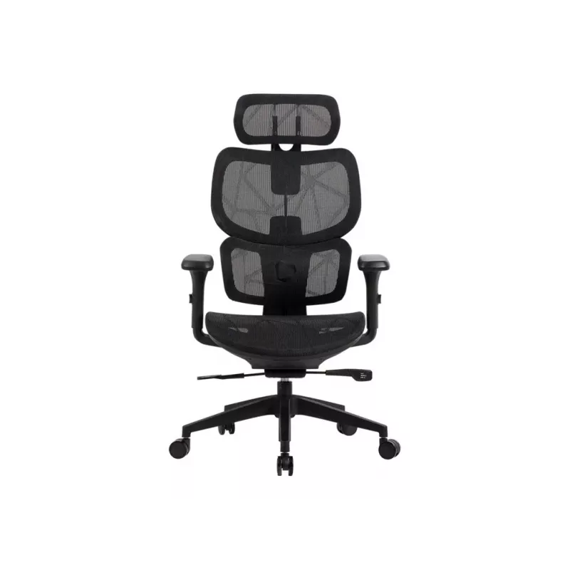 Onex Gaming Krzesło biurowe | Ventra Premium siatka | czarny