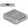 Czytnik kart DeLOCK 91006 Szary SD USB Typ-C 10000 Mbit/s