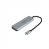 Hub USB Type-C DICOTA D32061 10000 Mbit/s Srebrny