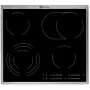 Electrolux EHF46547XK Czarny Built-in Ceramic Hob, 4 zones, touch control