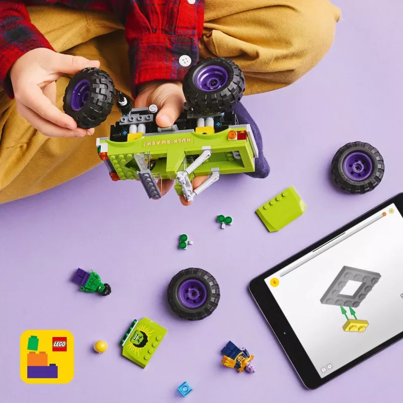 LEGO MARVEL 76312 Ciężarówka Hulka kontra Thanos