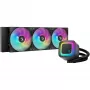 Zestaw chłodzenia cieczą All-in-one DeepCool LE360 V2 z 3 wentylatorami 120 mm, łożyskiem hydrodynamicznym, czarny, obsługuje LGA1150/1151/1155/1200/1700/AM4/AM5