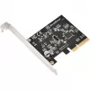 Karta rozszerzeń SILVERSTONE SST-ECU07 USB 3.0 PCIe — adapter PCI Express USB 3.0