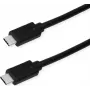 Kabel USB ROLINE zielony 11.44.9071 USB 3.2 Gen 2x2 0,5 m USB C Czarny