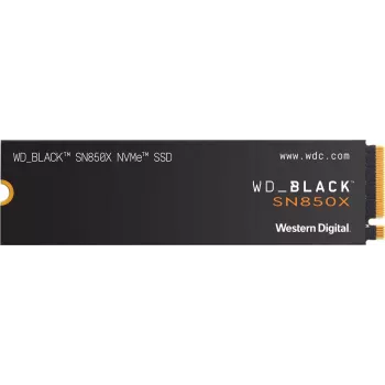 WD WD_Czarny SN850X NVMe SSD WDBB9G0020BNC - SSD - 2 TB - wewnętrzny - M.2 2280 - PCIe 4.0 (NVMe)