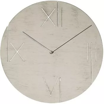 Zegar ścienny NeXtime Galileo 3104wi, Ø43 cm, Stary Biały
