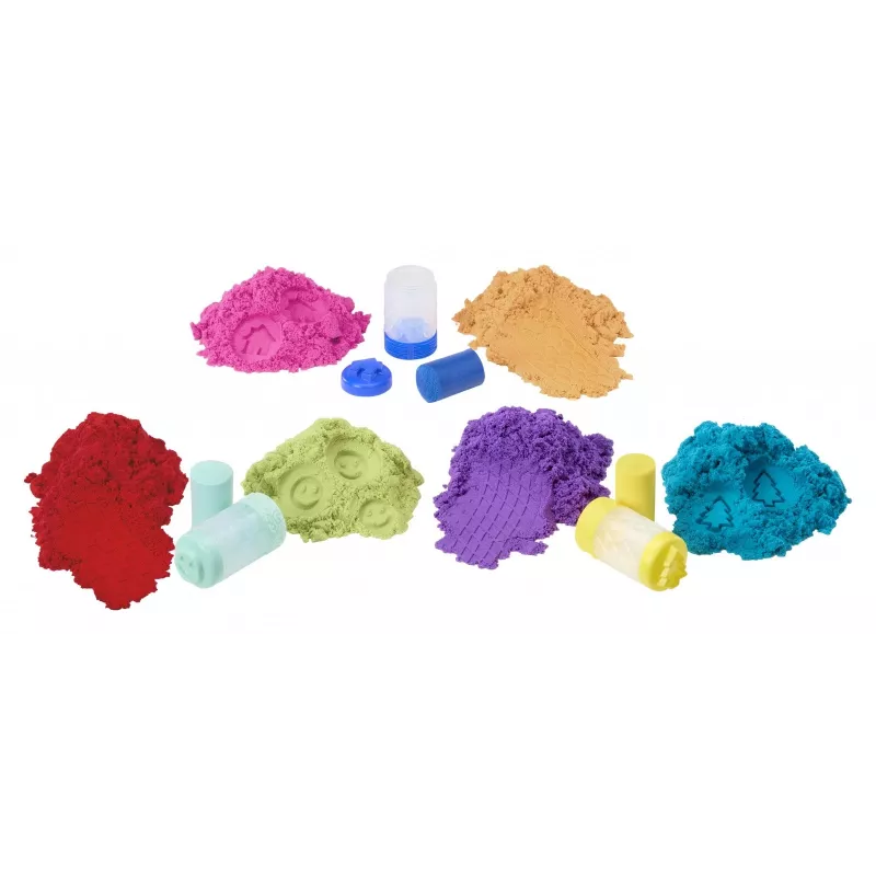 Kinetic sand Wonder Factory Never Dry Sand Bag, pomarańczowy czerwony