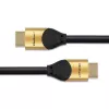 Qoltec 50355 Kabel HDMI v2.1 Ultra High Speed 8K | 60Hz | 28AWG | ZŁOTO | 2m