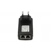 Zasilacz PoE Extralink POE-24-12W 24V 0.5A 12W wewnętrzny wtyczka ścienna, czarny