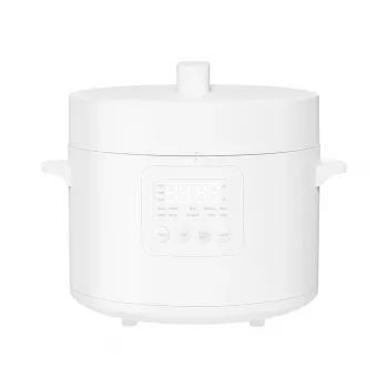 Elektryczny szybkowar Xiaomi 4,8 L — 1000 W, biały, wyjmowany garnek, wyświetlacz