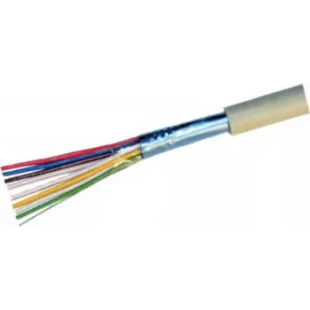 Kabel telefoniczny S/CONN 76850-15 15 m szary