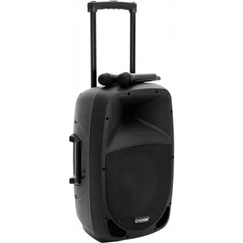 Omnitronic MES-15BT2 bezprzewodowy głośnik systemu nagłośnieniowego 15-calowy z łącznością Bluetooth