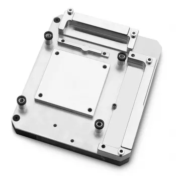Blok wodny EK Water Blocks Akryl Mosiądz Czarny Srebrny