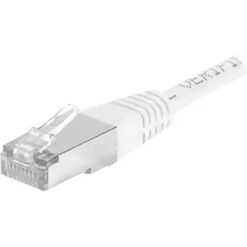 Kabel sieciowy Dexlan 858368 15m Cat6a S/FTP biały