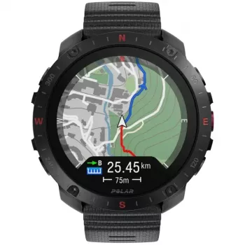 Zegarek Polar Grit X2 Pro 3,53 cm (1.39 inch) AMOLED Cyfrowy 454 x 454 px Dotykowy Czarny GPS (900110283)