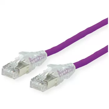 Datwyler - kabel krosowy - RJ-45 (M) do RJ-45 (M) - 7,5 m - SFTP, PiMF - CAT 6 - bezhalogenowy, linka - fioletowy (21.05.0576)