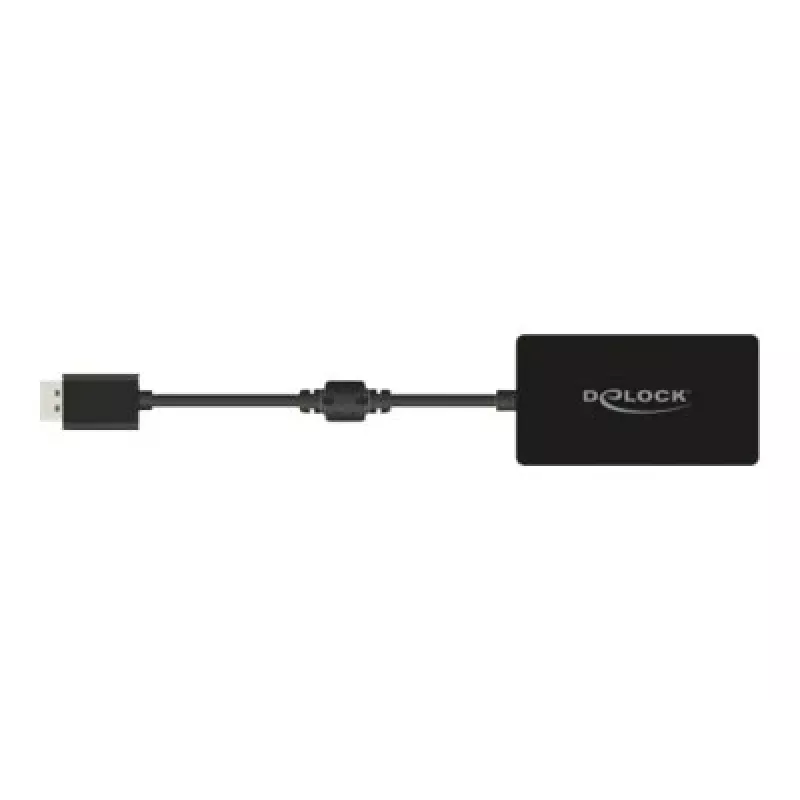 DeLOCK 0.16m DisplayPort/VGA+HDMI+DVI VGA (D-Sub)+ HDMI + DVI Czarny