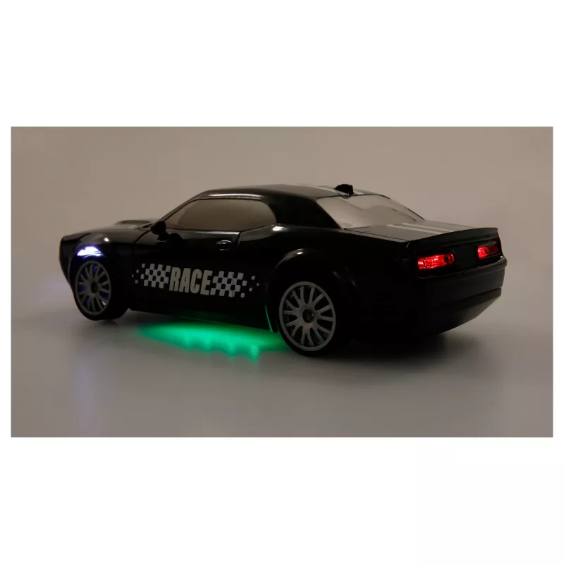 Amewi Drift Car 21110 4WD 1:20 RTR Czarny – zdalnie sterowany samochód driftowy, napęd na 4 koła, skala 1:20