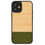 Etui na telefon man and wood do iPhone 12 mini — bamboo forest Czarny