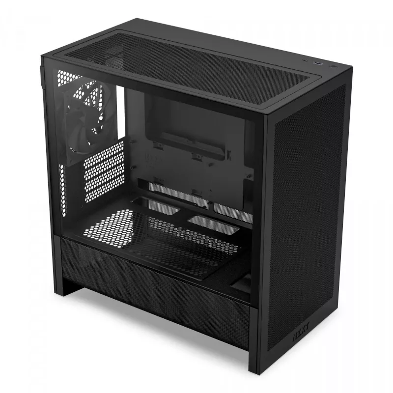 NZXT H3 Flow Micro ATX Obudowa z przepływem powietrza - Czarny