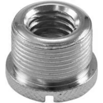 Adapter śrubowy Omnitronic 6000616N radełkowany 10 mm do 15 mm