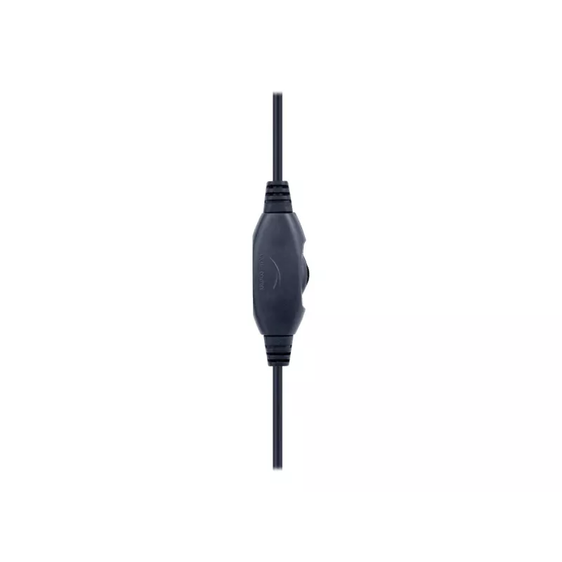 Przewodowy zestaw słuchawkowy gamingowy GEMBIRD GHS-05-B, wokółuszny, 20–20000 Hz, kabel 2 m, 250 g, czarno-niebieski