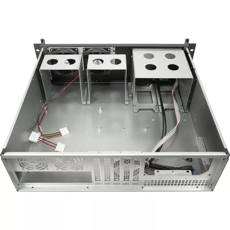 Obudowa serwerowa Inter-Tech 3U-K-340L Czarna ATX Wentylatory 60mm