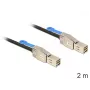 Kabel DeLOCK 83395 Serial Attached SCSI (SAS) 2 m Czarny