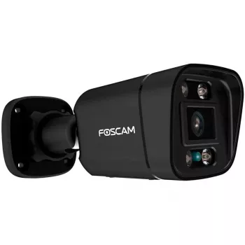 Kamera monitoringu Foscam V8EP Czarna 8MP (3840x2160), PoE, wbudowany reflektor i syrena