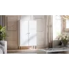 Gablota cama meble PALAZZO BIS 1000×390×1660 mm biały matowy
