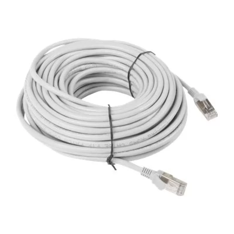 Kabel sieciowy LANBERG Cat5e U/UTP RJ-45 do RJ-45 20 m Szary, 26 AWG, przewód CCA
