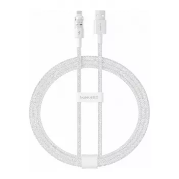 Kabel ładujący Baseus USB do Lightning 1 m 2,4 A biały