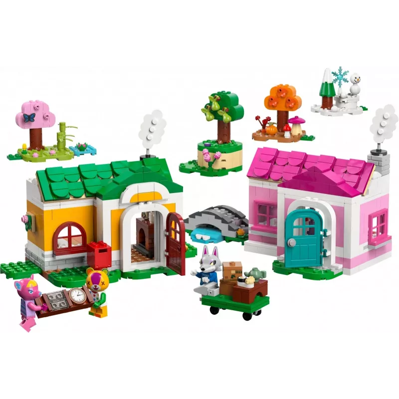 Klocki konstrukcyjne LEGO 77057 Animal Crossing Kreatywne domy Pory roku zabawy