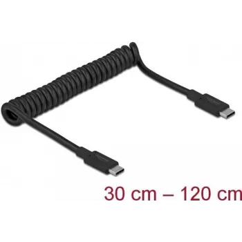 Kabel USB DeLOCK 85350 USB 3.2 Gen 2 1.2m USB C Czarny