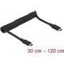 Kabel USB DeLOCK 85350 USB 3.2 Gen 2 1.2m USB C Czarny