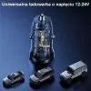 Ładowarka samochodowa usams CC164CC01 30W z 1×USB-A i 1×USB-C do szybkiego ładowania