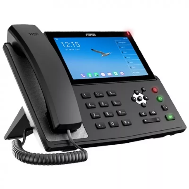Telefon IP Fanvil X7A Czarny 20 linii LCD Wi-Fi