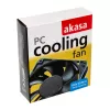 Wentylator chłodzący Akasa AK-6015MS 60×60×15 mm, 12V DC, czarny