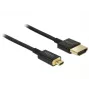 Kabel HDMI DeLOCK HDMI-A/HDMI Micro-D 3 m