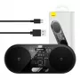 Baseus 2In1 20W Digital Led Display Headphones Czarny Wireless Charging
