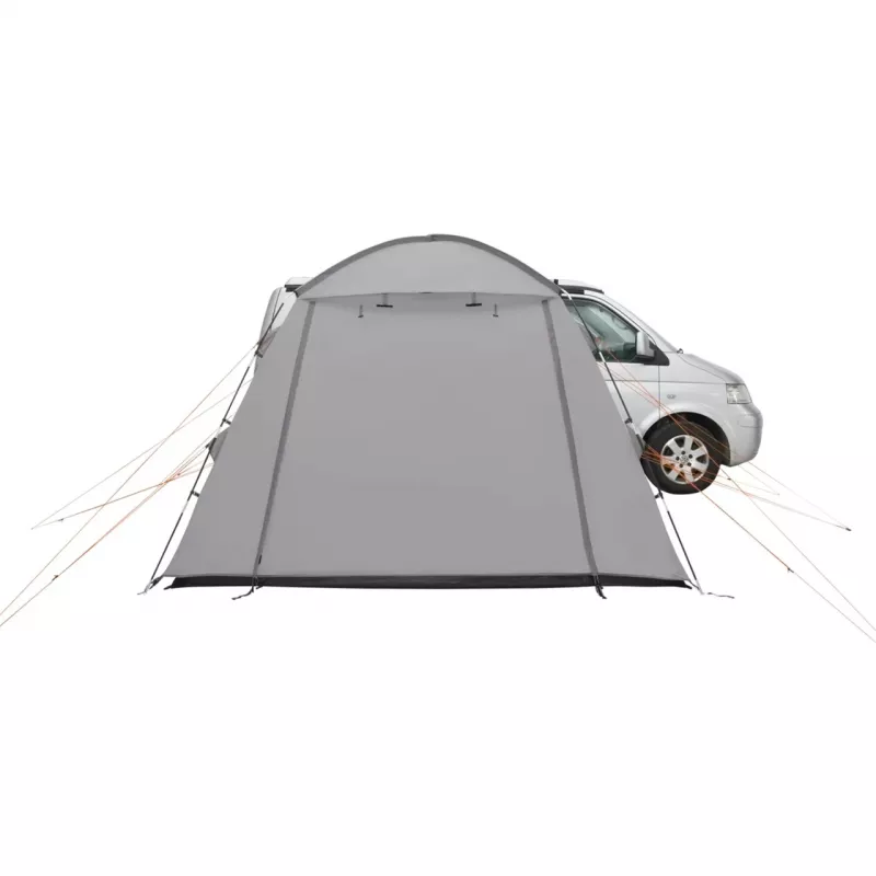 Markiza boczna easy camp 120504 — odpinana podłoga z poliestru, stelaż z włókna szklanego, wysokość 2050 mm, waga 7,6 kg
