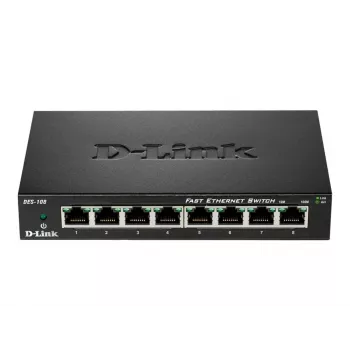 D-Link DES-108 Czarny
