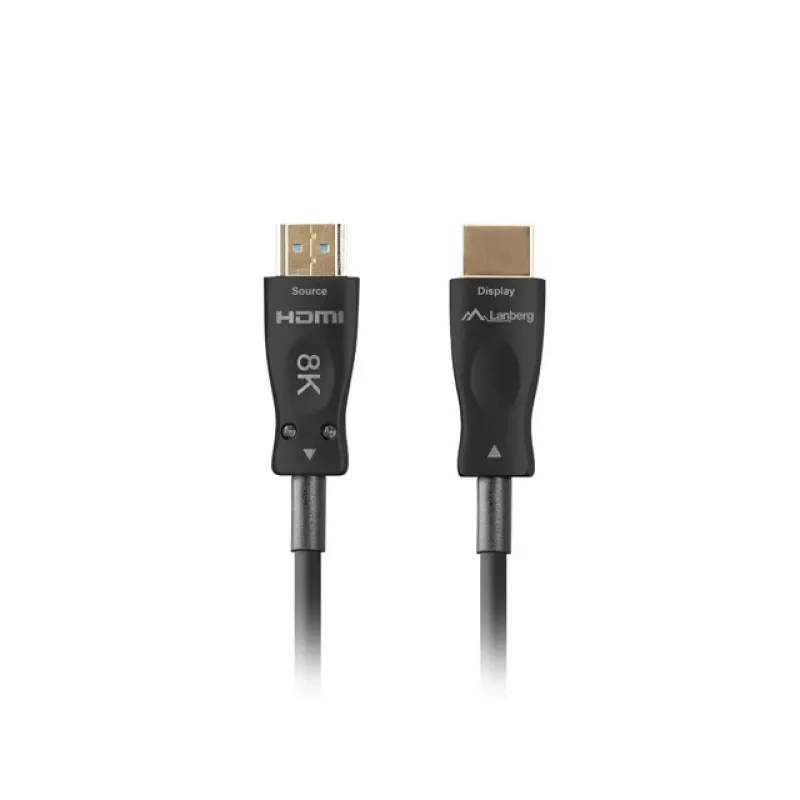 Kabel HDMI Lanberg CA-HDMI-30FB-1000-BK 100 m Czarny